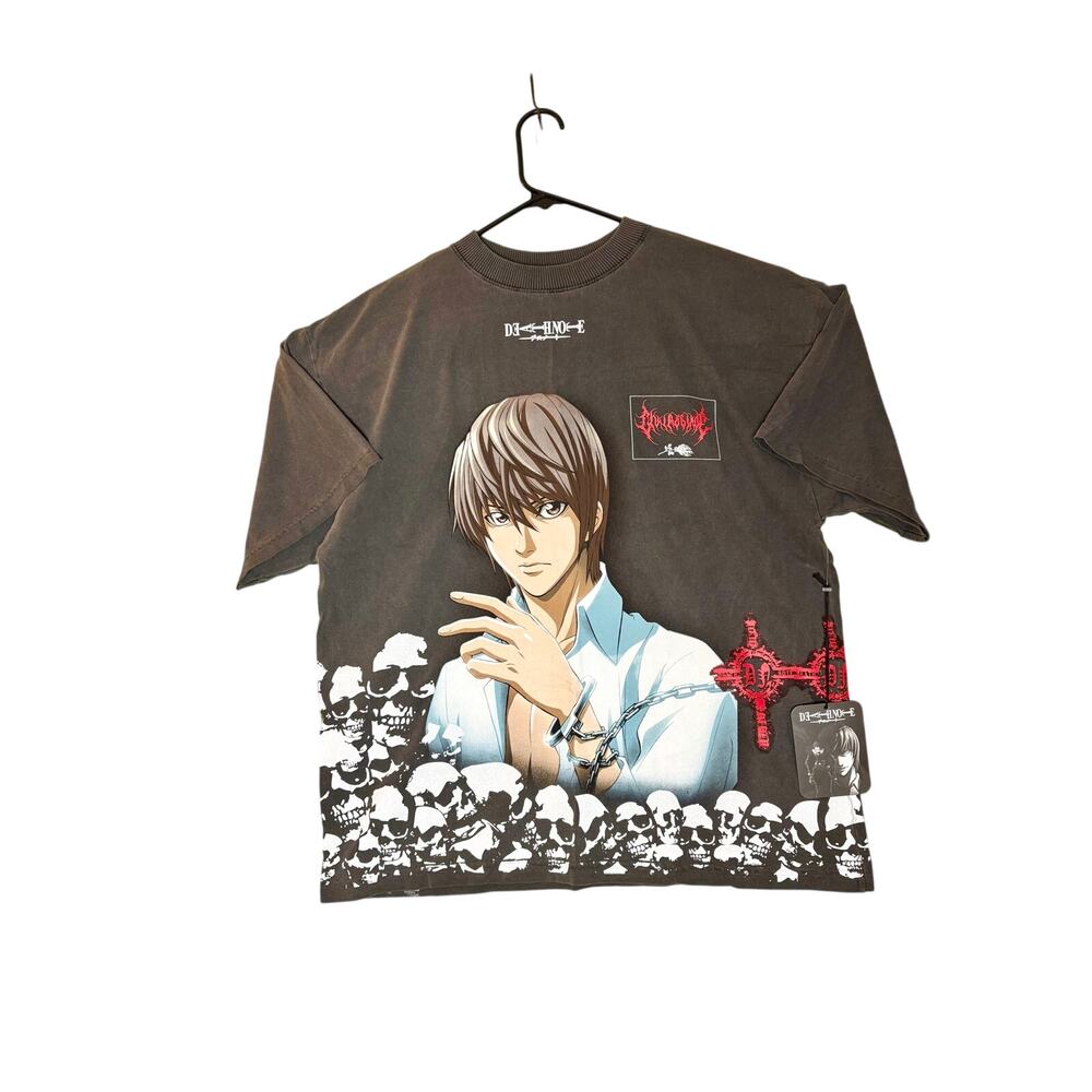 NWT - Civil Regime x Death Note Tee in Dark Gray - Medium